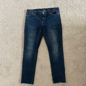 Lucky Brand Dark Blue Women’s Jeans Size 12 With Stretch Lolita Jeans